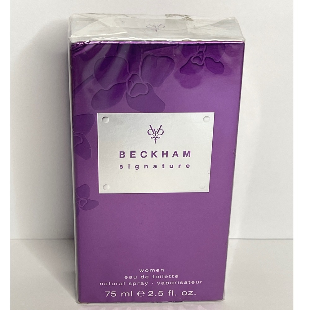 David Beckham Signature Women Eau De Toilette Natural Spray 2.5oz New Sealed